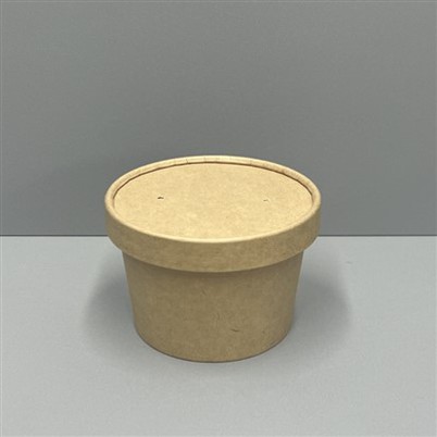 뚜껑이 있는 8온스 일회용 용기